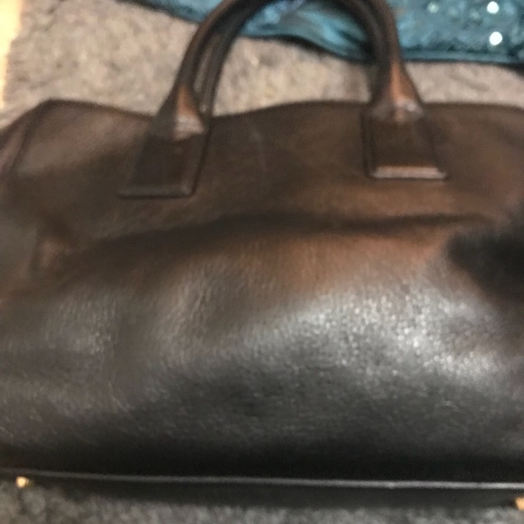 Marc Jacobs black leather bag with big handles - Picture 2 of 4